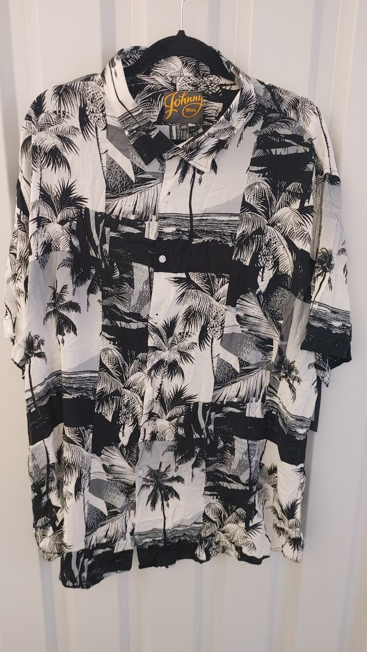 Johnny Bigg Shirt Destination Casual Aloha Button Front 4XL NWT
